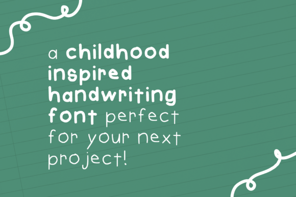 Back to School Font - Preview 1