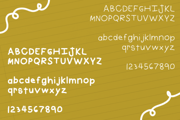 Back to School Font - Preview 2