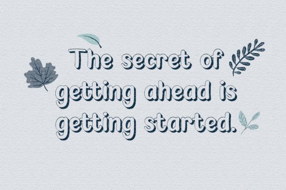 Bampy Blume Font - Preview 4