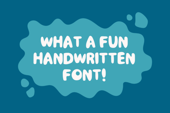 Big Bubbles Font - Preview 1
