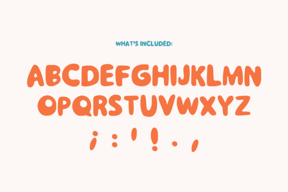 Big Bubbles Font - Preview 2