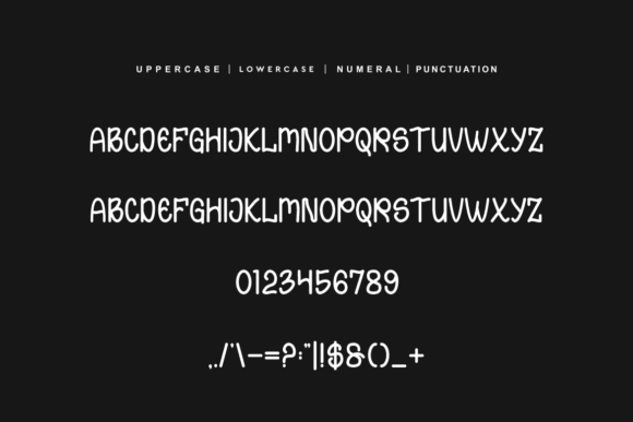 Bigusfo Font - Preview 1