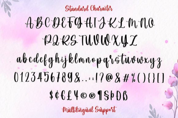 Bougenville Font - Preview 5