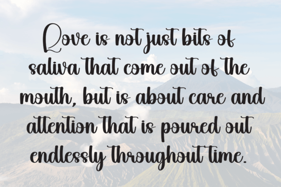 Bridgerton Font - Preview 5