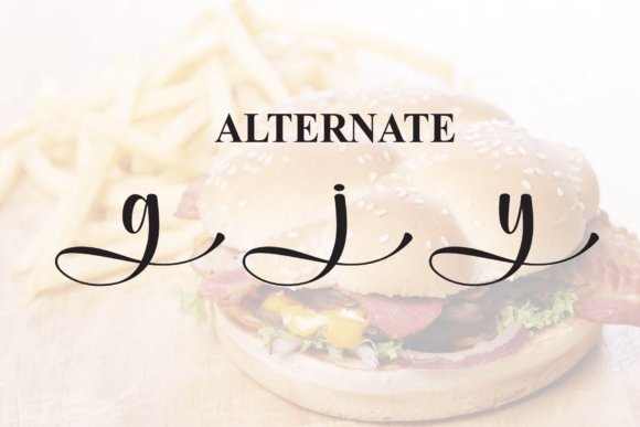 Burger Font - Preview 6