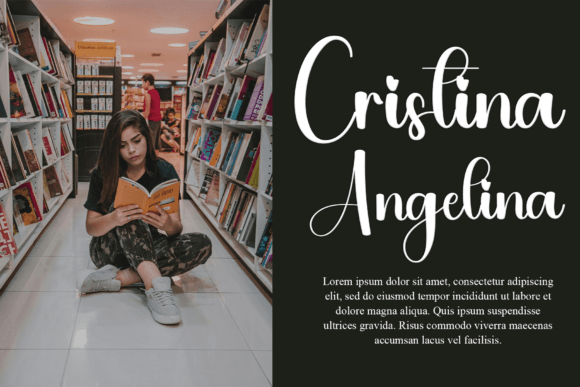 Calligraphy Font - Preview 1