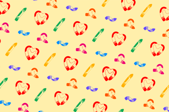 Crayon Alphabet Font - Preview 5