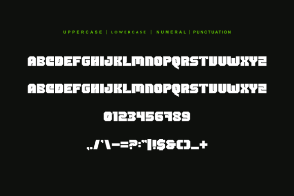 Crunsig Exoking Font - Preview 2