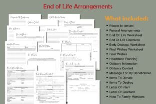 End of Life Planner - Canva Template Graphic by Adalin Digital ...