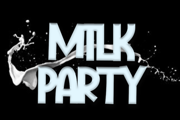 Fresher Milk Font PNG with transparent background - Preview 2