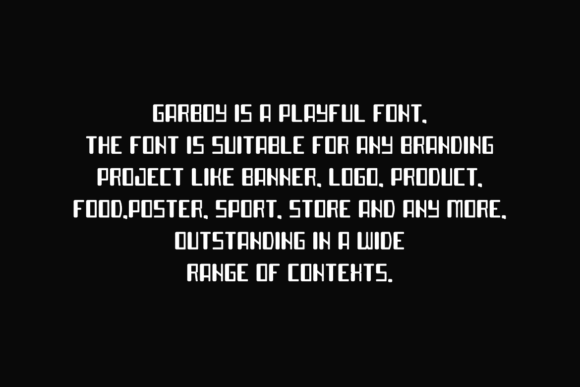 Garboy Font - Preview 4