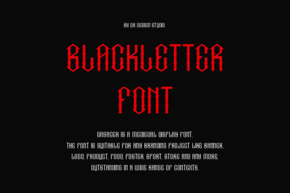 Gasacer Font - Preview 2