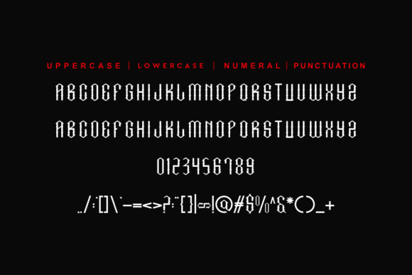 Gasacer Font - Preview 5