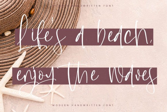 Highland Soonbeam Font font preview - 3