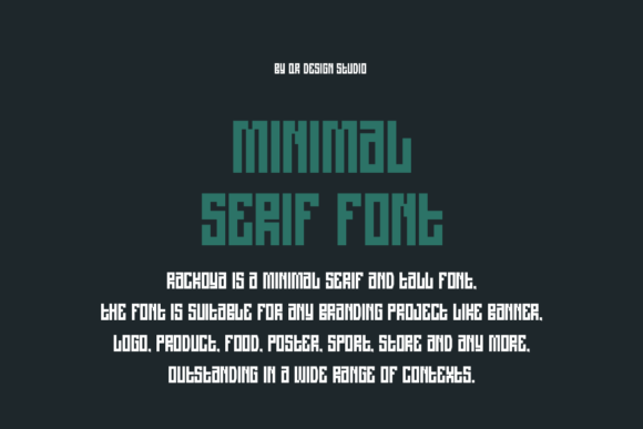 Rackoya Font PNG with transparent background - Preview 2