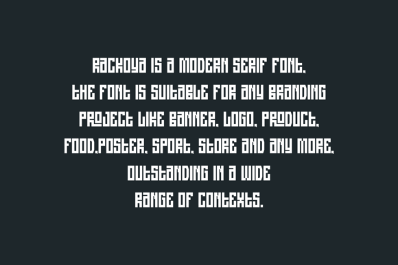 Rackoya Font PNG with transparent background - Preview 4