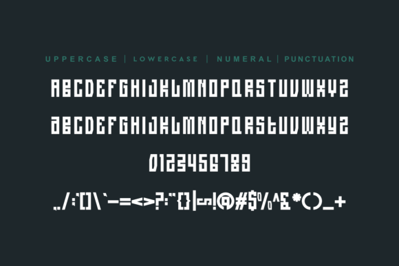 Rackoya Font PNG with transparent background - Preview 5