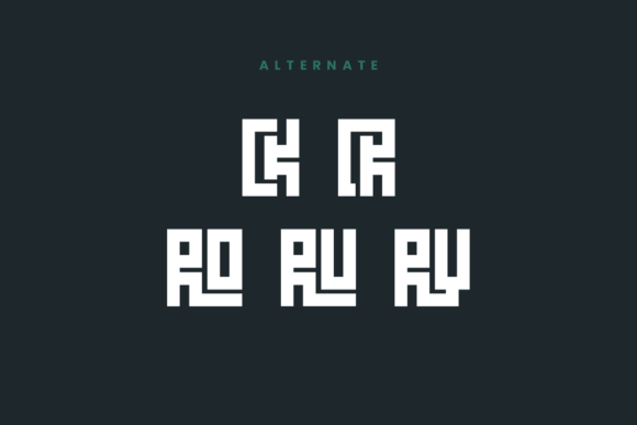 Rackoya Font PNG with transparent background - Preview 6