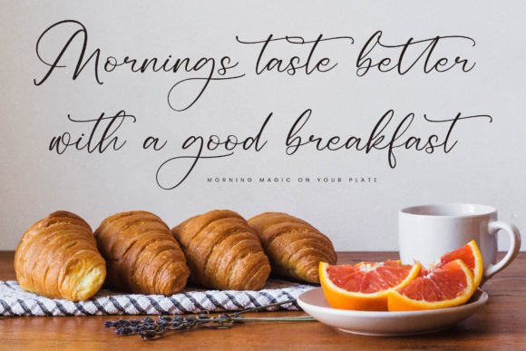 Redianta Brighters Font PNG with transparent background - Preview 3