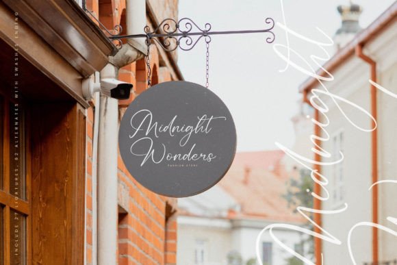 Redianta Brighters Font PNG with transparent background - Preview 5