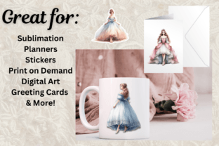 Watercolor Princess Clipart PNG Graphic by Pixels N Bows · Creative Fabrica