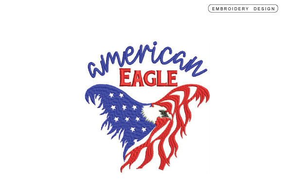American Eagle Embroidery