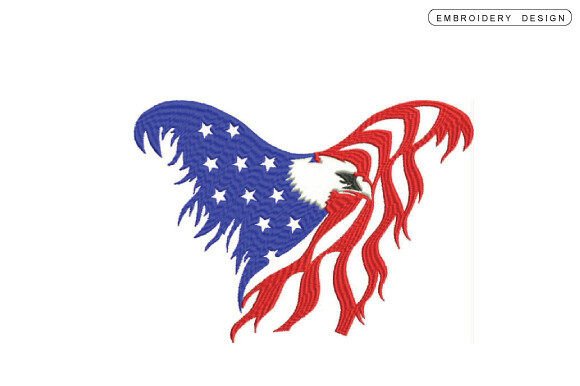 American Eagle Embroidery