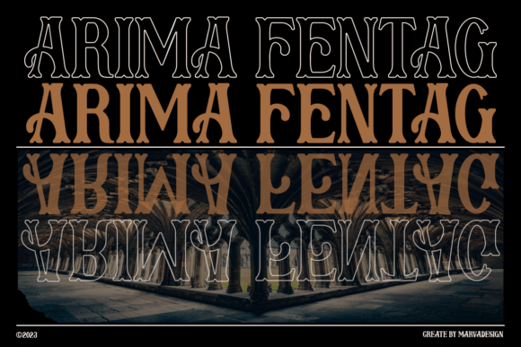 Arima Fentag Font - Preview 4