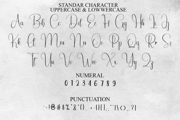 Beauty Handwriten Font PNG with transparent background - Preview 2