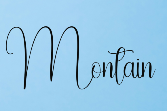 Beauty Handwriten Font PNG with transparent background - Preview 4