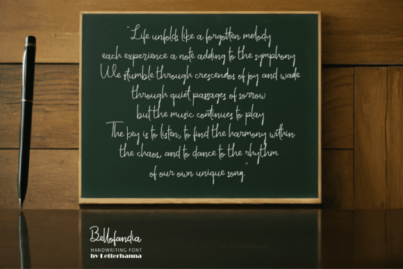 Bellofandia Font - Preview 6