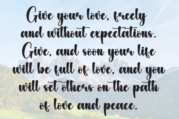 Boho Signature Font - Preview 5