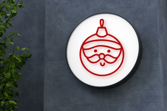 Christmas Lights Font - Preview 4
