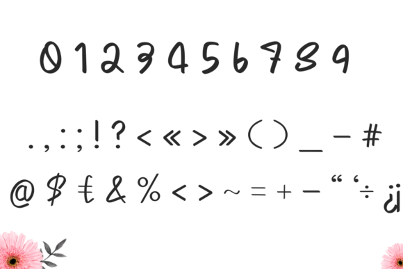 Crocosmia Font - Preview 2
