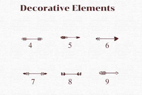 Decorative Elements Font - Preview 3