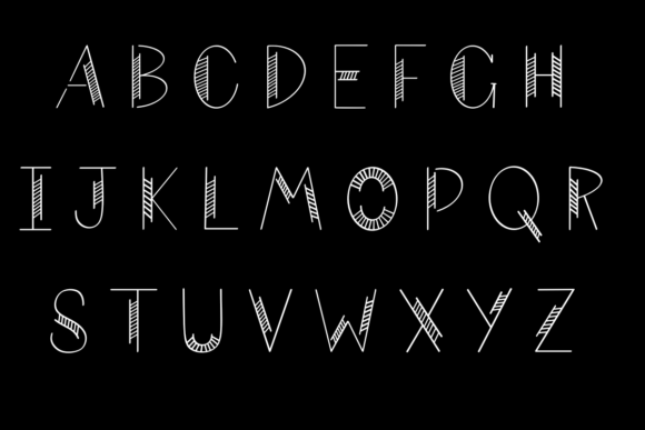 Escalier Font - Preview 1