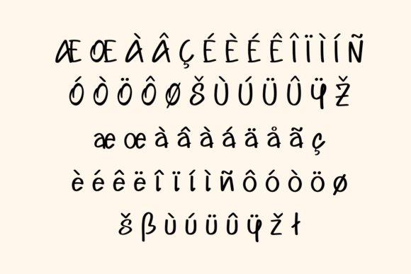 Espresso Font - Preview 3