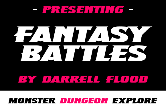 Fantasy Battles Font - Preview 2