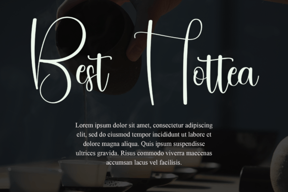 Freshtea Font - Preview 6