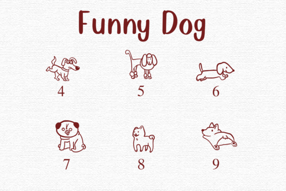 Funny Dog Font - Preview 3