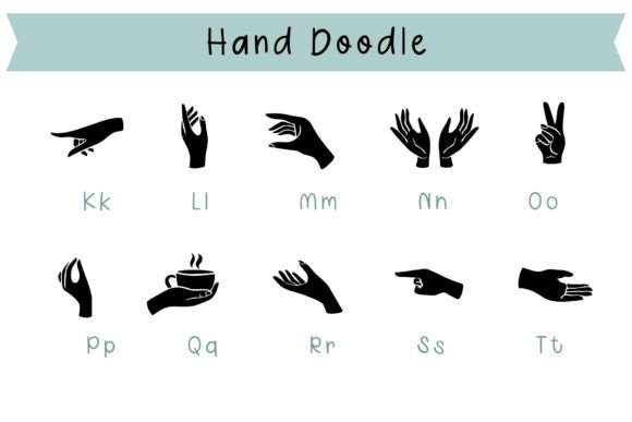 Hand Doodle Font - Preview 2