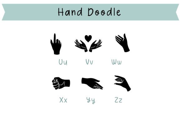Hand Doodle Font - Preview 3