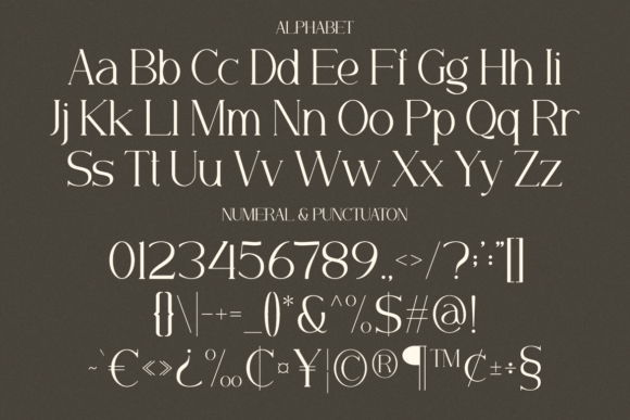 Minorid Font PNG with transparent background - Preview 1