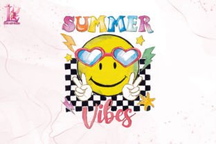 Summer Vibes Clipart PNG Graphic by Little Lady Design · Creative Fabrica