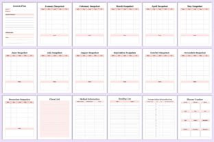 2025 Teacher Planner for Canva Template Graphic by Shumaya · Creative ...