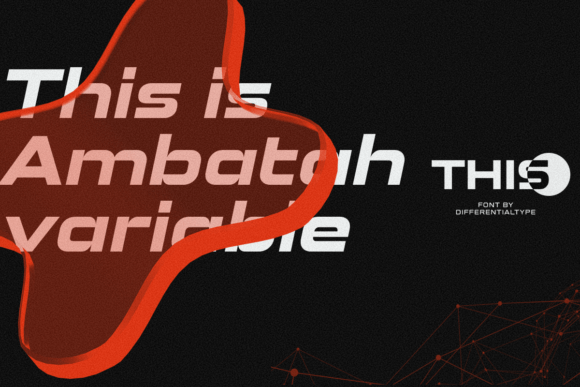 Ambatah Variable Font - Preview 1