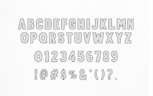 Army Star Line Font - Preview 2