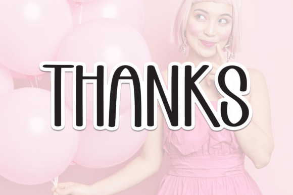 Barbie Chubby Font - Preview 6