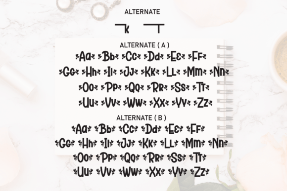 Book Beauty Font - Preview 6