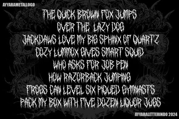 Domination Font - Preview 3